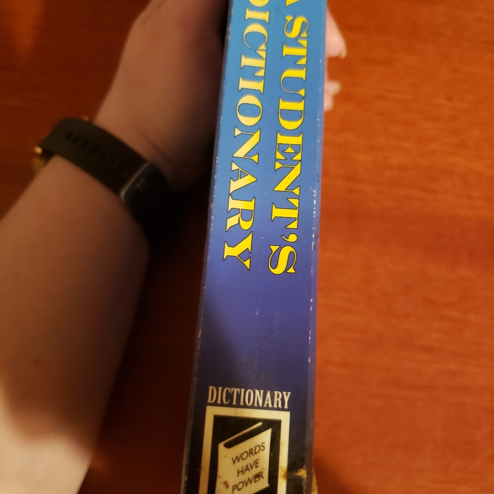 A Student Dictionary Paperback Book - Picture 3 of 3
